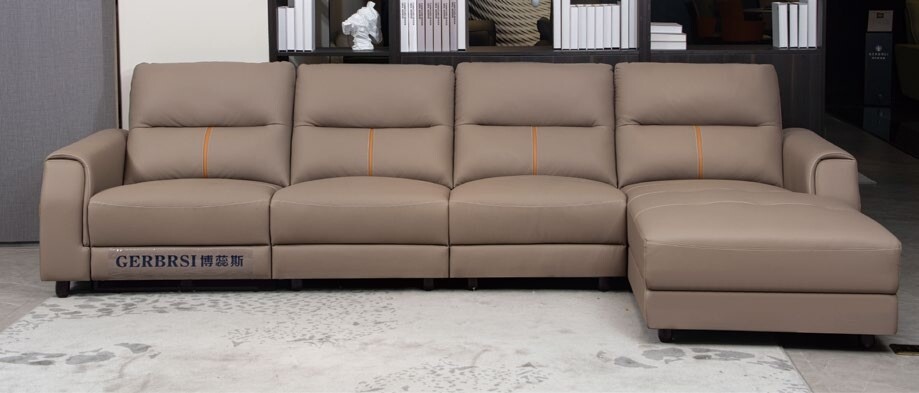 Sofa da bò nhập khẩu ZT239