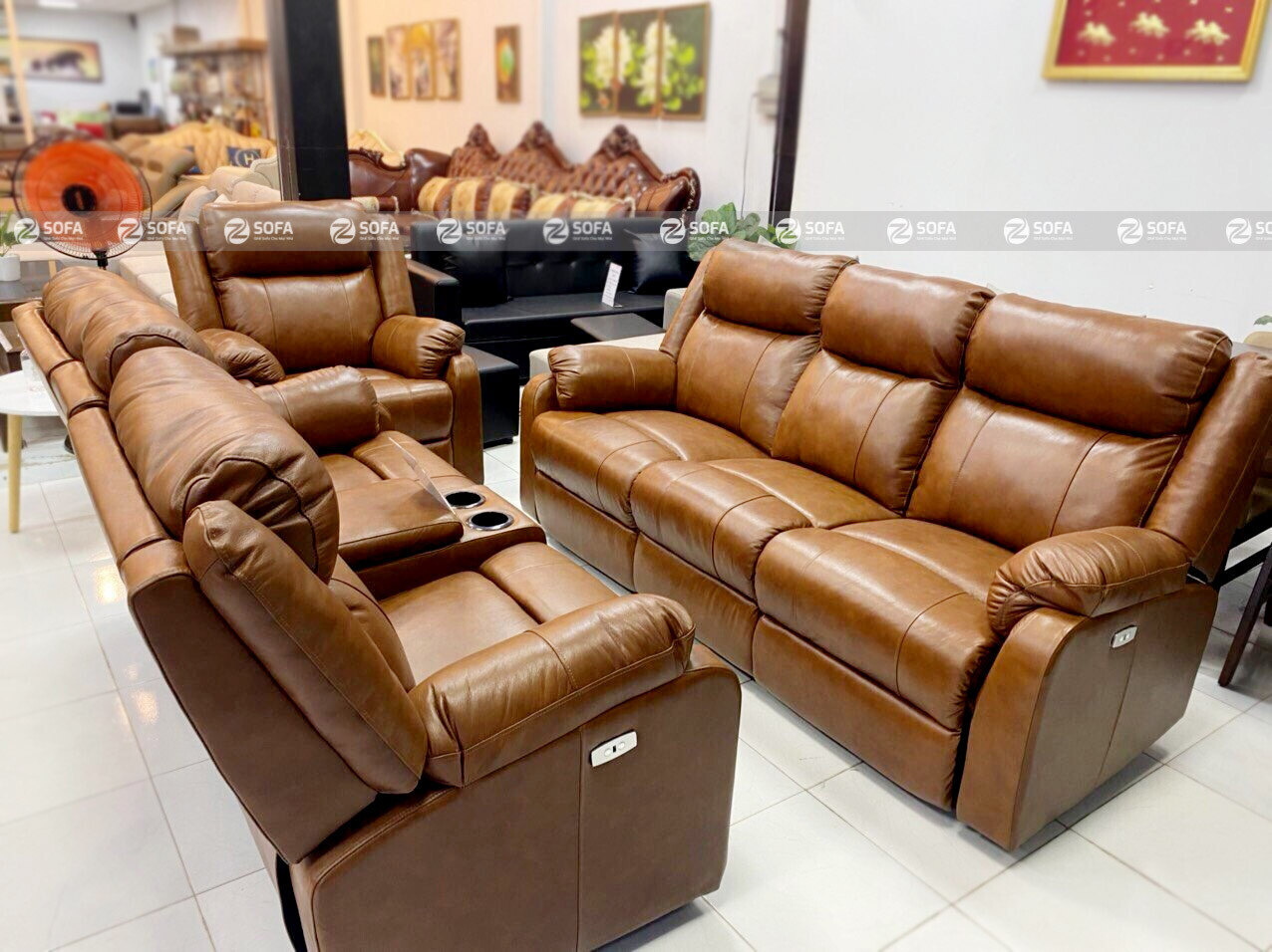 Sofa thư giãn ZT20-123 – Bộ 3 ghế