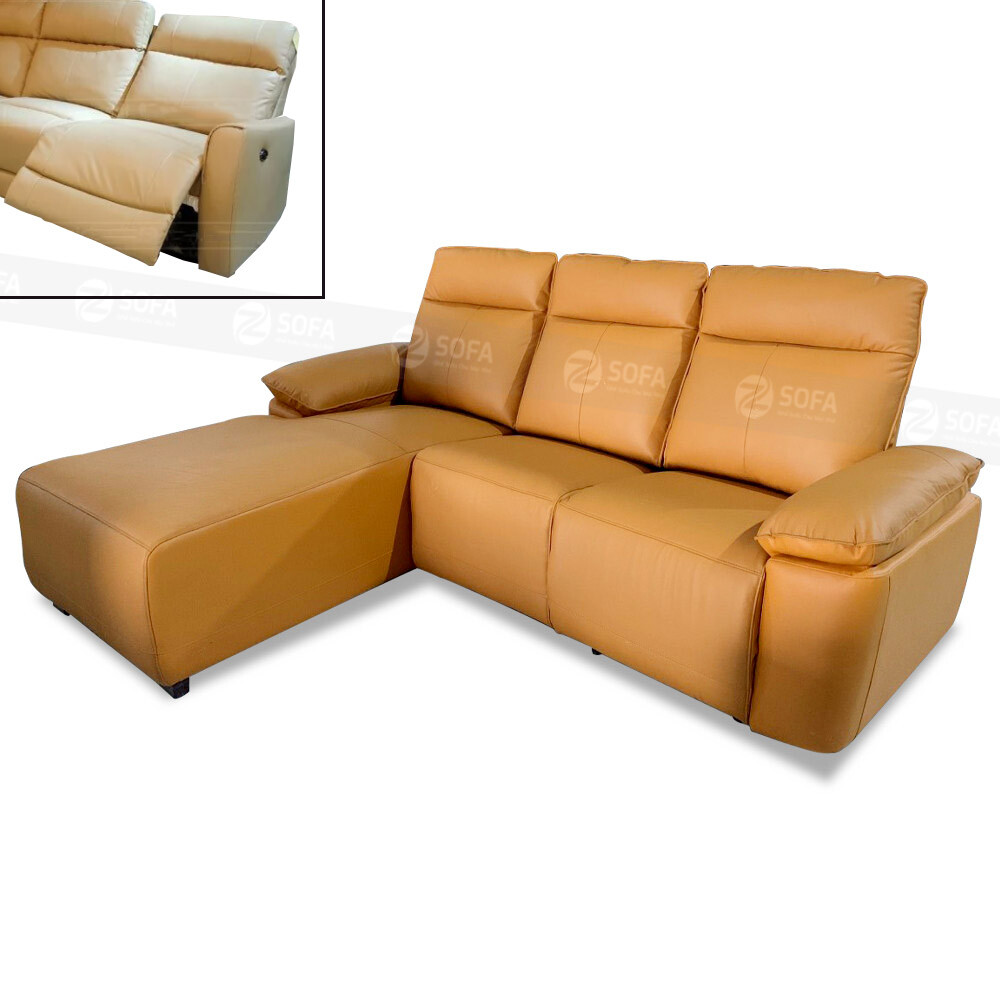 Sofa da thư giãn da bò ZT22