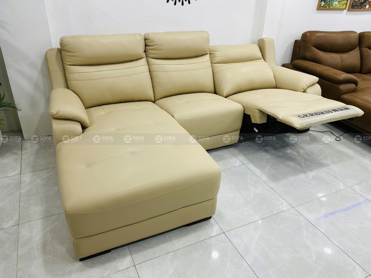 Sofa thư giãn da bò ZT226