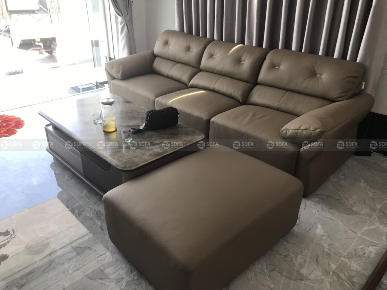 Sofa thư giãn da bò ZT2551