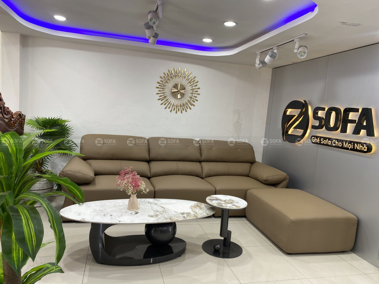 Sofa thư giãn da bò ZT2551