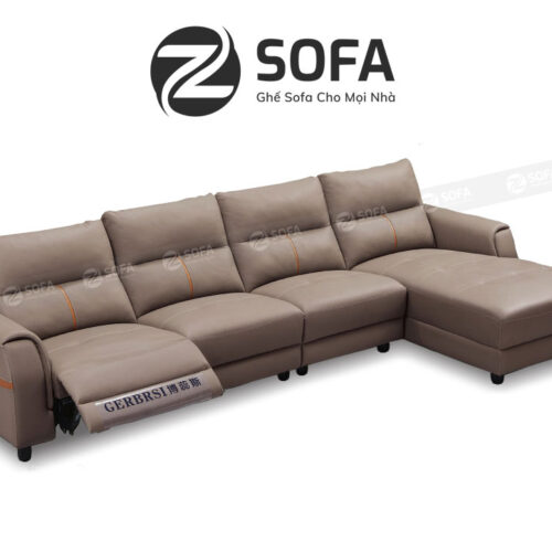 Sofa da bò nhập khẩu ZT239